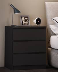 Vcm Extra Breiter Nachttisch Beistellkonsole Schubladen Boxspringbett Kommode Breido Maxi Schwarz Dresser As Nightstand Night Table Dresser