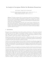 How does bitcoin solve double spending? Https Eprint Iacr Org 2018 040 Pdf