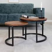 Bring your coffee table into the 21st century with the international lux metal and wood coffee table. Aliffurniture Ae