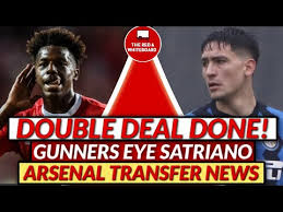 The gunners missed out on european football for the first time in 25 years. Latest Arsenal Transfer News Double Deal Done Satriano Targetted Arsenal News Now Youtube