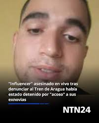 El joven 'Tiktoker' Gabriel Sarmiento había estado detenido en el estado  Aaragua, señalado de acosar a una exnovia y amenazar a la familia de ella,  pero salió poco tiempo después. En sus