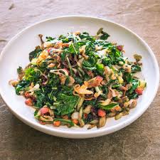 Jun 16, 2020 · chard can liven up any stir fry with its colourful stalks, and nutrient rich leaves. Sauteed Swiss Chard With Pancetta And Caramelized Shallots Cook S Illustrated