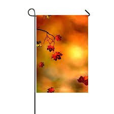 Designed to fit standard garden flags that measure 12.5 inches by 18 inches. Gckg Autumn Maple Leaf Durable Fashion Outdoor Yard Flag Garden Flag Decorative Pathway Flag Size 28x40 Inches Walmart Canada