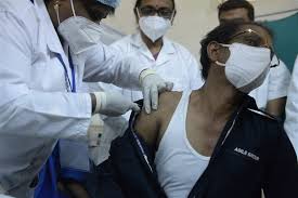It has the data of health officials who will be first in line to get the vaccination. India Starts World S Largest Coronavirus Vaccination Drive More Than 300 Million Shots Planned