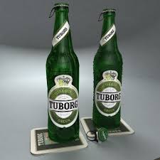 Cerveja Tuborg Verde Modelo 3d Turbosquid 623025