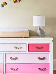 Color Block Your Dresser Bedroom Furniture Diys Home Diy Diy Dresser Diy Furniture