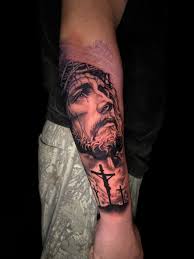 Start to this biblical sleeve for Seth! Love doing religious tattoos. Text  937-369-0212 to book a large project like this • • • #tattoo #tattooartist  #ohio