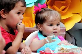 IMG_0901...My brother and I testing out my cake.