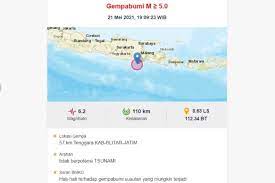 Bupati blitar rini syarifah menargetkan inventarisasi atau pendataan kerusakan akibat gempa pada jumat (21/5/2021) malam. Gempa Blitar Magnitudo 6 2 Dan Daerah Yang Merasakan Getaran