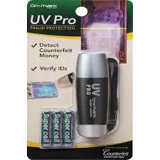 Just a mark on a counterfeit bill will give you an indication of the bills validity. Driuvproplusb Dri Mark Uv Pro Fraud Protection Ultraviolet Gray Silver 1 Each Office Supply Hut