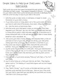 Simple Ideas To Help Children Learn Sight Words Sight Words Kindergarten Teaching Sight Words Sight Words