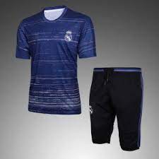 Climacool keeps you cool and dry in warm weather side slits on droptail hem; 2017 Cheap Training Suit Real Madrid Replica Football Shirt Darkblue Black Afc124 Soccer Shirts Football Shirts Real Madrid