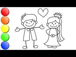 Maybe you would like to learn more about one of these? Wedding Couple Coloring Pages
