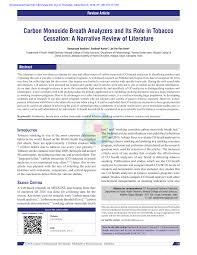 Frequently asked questions about carbon monoxide, carbon monoxide symptoms & carbon monoxide poisoning. Pdf Carbon Monoxide Breath Analyzers And Its Role In Tobacco Cessation A Narrative Review Of Literature