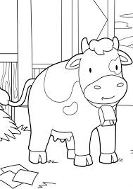 Free Easy To Print Cow Coloring Pages In 2020 Cow Coloring Pages Farm Animal Coloring Pages Farm Coloring Pages