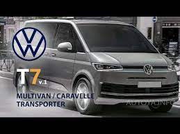 new volkswagen t7 2020 or 2021 all we know about transporter multivan and vw caravelle t7 youtube in 2021 vw caravelle volkswagen van multivan