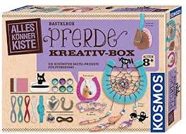 Kosmos Alleskonnerkiste Pferde Kreativ Box Diy Bastelset Fur Madchen Und Jungen Ab 8 Jahren Das Ideale Geschenk Set Fur Den Basteln Bastelprojekte Geschenke