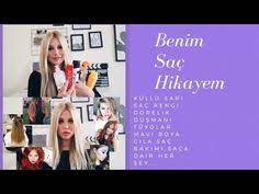 Benim Sac Hikayem Sac Bakim Urunlerim Mavi Boya Mor Sampuan Kullu Sarilar Sac Boyama Tuyolari Youtube Kullu Sari Sac Youtube Sac