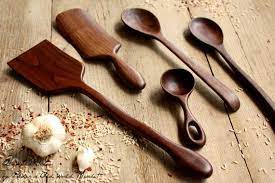wood kitchen utensil set ustensiles de cuisine en bois cuisine bois bois
