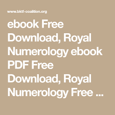 Ebook Free Download Royal Numerology Ebook Pdf Free Download Royal Numerology Free Download Royal Numer Numerology Free Ebooks Download Numerology Life Path