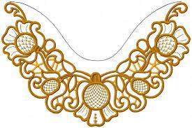 Maybe you would like to learn more about one of these? Neck Decoration Free Machine Embroidery Design Lace And Fsl Machine Embroidery Community