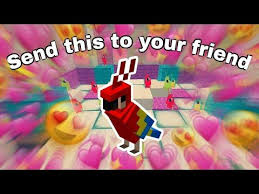 Wholesome Dancing Parrots Meme Minecraft Youtube Cute Memes Memes Minecraft Funny