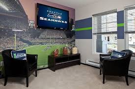 Seahawks Bedroom Football Rooms Seahawks Sports Room
