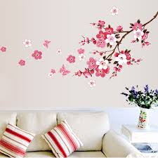 While some companies are content with simply printing conventional stickers and calling them wall. Cherry Blossom Wall Decal Price 10 95 Free Shipping Interiordesign Interior Walld Wall Stickers Living Room Sticker Wall Art Flower Wall Stickers