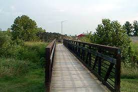 The trail itself is fine riding, but what i found interesting was that it connects residential areas to shopping and entertainment areas, passing within sight of the independence events center, restaurants, strip malls, and the independence center shopping mall. Little Blue Trace Trail Missouri Trails Traillink