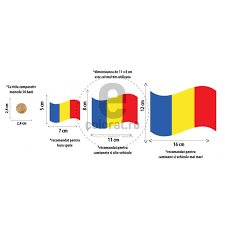Imaginea care va deveni emblematică este cea cu regina elisabeta, în care apare singură și cu steagul reprezintă elemente ale vieţii sale, de la moştenirea sa greacă la titlurile sale britanice. Sticker Auto Steag Romania V 2