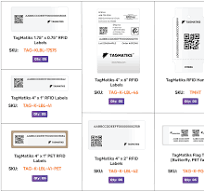 TagMatiks UHF RFID Label / Tag Sample Kit