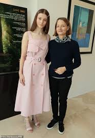Leave no trace is only ms. Jodie Foster Moderates Q A With Actress Thomasin Mckenzie At Leave No Trace Screening In La Daily Mail Online