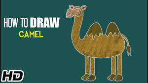 Follow this step by step tutorial to make him look like he's walking across the desert. Funnies How To Draw Camel à¤Š à¤Ÿ Easy Step By Step Drawing Video For Children Shemaroo Kids Hindi