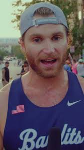 Post race interview with Men’s Mile Winner, Chris Andersen @runwithchris__  , 🎥: @cxschmeer