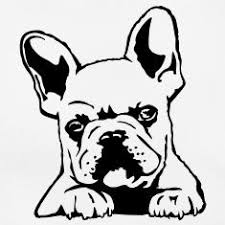 Black And White Bulldog Clipart French Bulldog Jpg 235 235 Pixel French Bulldog Art Bulldog Clipart Animal Silhouette