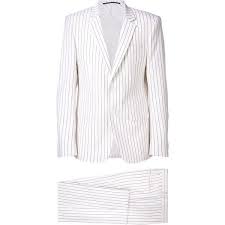 Black And White Pinstripe Suit Womens Givenchy Pinstripe Suit 2 050 Liked On Polyvore Featuring Men S Fashion Men S Clothing Men S Suits Wh Mens Pinstripe Suit Wool Suit Men Mens White Suit