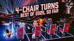 The Very Best 4-CHAIR TURNS of The Voice 2025 So Far - YouTube