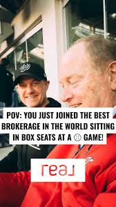 It’s super convenient when you’re at a baseball game with your broker and  an agent is ready for a change! 🤔 Welcome to the REAL family Den! It’s  only fitting to transfer your license like this when ...