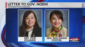 More images for red dawn foster » Two Lawmakers Send Gov Noem Letter Asking For Statewide Mask Mandate Keloland Com
