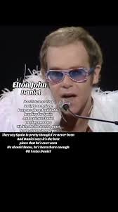 Elton John Daniel Song