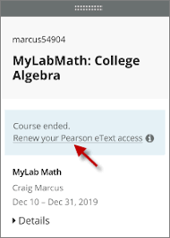 Open And Navigate The Pearson Etext