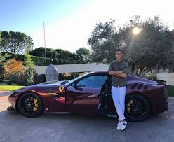 One in black color and the other in gold. Bugattis Ferraris Lambos Top Five Motors From Ronaldo S Insane 16m Collection Football Thesportsman