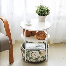 Maybe you would like to learn more about one of these? Small Round Coffee Table End Side Table With Shelf And Storage Basket Office Home Furniture Multiple Color Options 3layers Coffee Tables Aliexpress