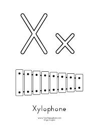 Full page printable alphabet coloring sheets in.pdf format. Learn The Letter X With Fluffy And Ivy