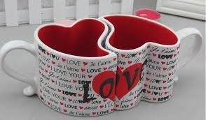 Love You Couples Cup Love Ceramic Cup Loving Couple On The Cup Creative Heart Shaped Cups Nice Letters Cup Grey Cupcup Massage Aliexpress