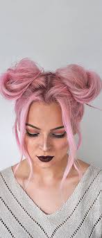 say goodbye to boring hair and hello to fun with this space buns hairstyle tutorial recreate this look at home it s hair bun tutorial hair styles boring hair
