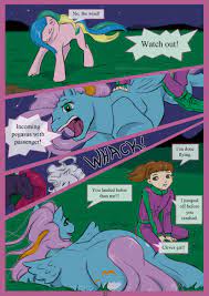 Rainbow dash is a female pegasus pony and one of the main characters in my little pony friendship is magic. Falling Stars 25 Mlp Comic By Solkatt On Deviantart