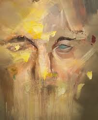 Gioconda" Oil, acrylic and spray