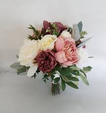 Blush Pink Artificial Wedding Bouquet Bridal Flower Bouquet Silk Bouquet Bouquets Bridesmaid Bouquet Flower Girl Bouquet Autumn Bouquets Bridal Bouquet Flowers Bridal Bouquet Pink Artificial Wedding Bouquets
