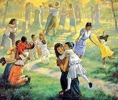 When someone else on fb mentioned months later that she'd found it by googling, i did the same, found it here on etsy, and bought it for a very reasonable price. Wholesale Lots Jesus Christ Print Painting First Day In Heaven First Moments In Heaven Home Garden